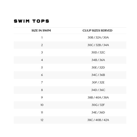 CUUP ‘The Plunge’ Swim Bikini Top in Black - Picture 8 of 11